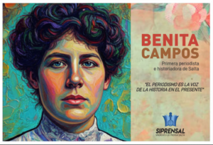 El Sindicato de Prensa de Salta homenajea a Benita Campos, pionera del periodismo salteño