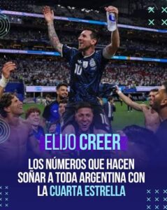 «Elijo creer»: las sorprendentes coincidencias que ilusionan a los hinchas de Argentina